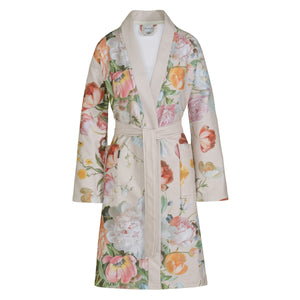 Fleur Bademantel Sahne Bräune