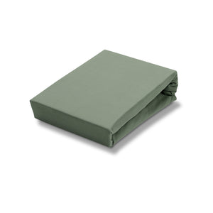 JERSEY SUPREME split topper fitted sheet Olive