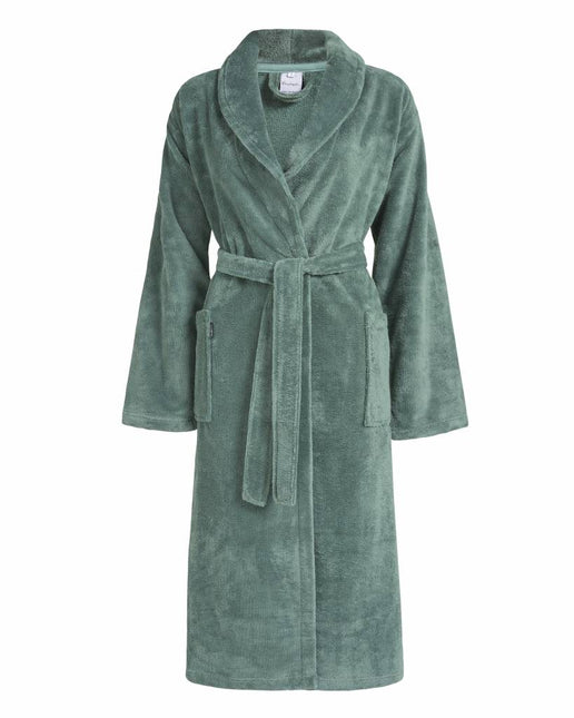 Beaumont Bathrobe Vintage Green-166