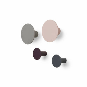 PONTO wall hooks Multicolor (set/4)