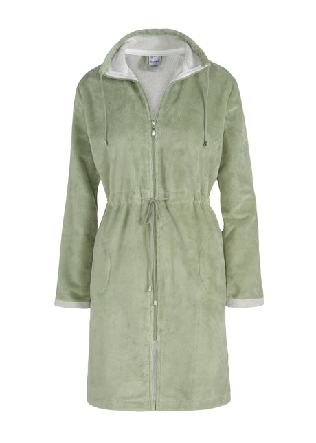 Chicago Bathrobe Light Olive-123