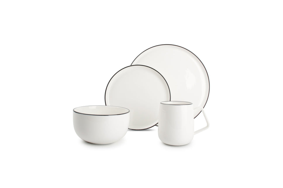 Studio Base 16-piece service set White