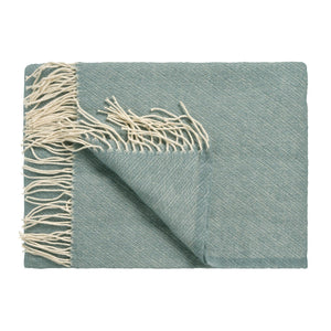 HOME Benevento plaid Pearl Blue 130x220 cm
