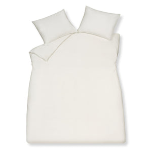 Copripiumino <tc>HOME</tc> 98 Bianco sporco 140x220 cm (Tencel satinato)