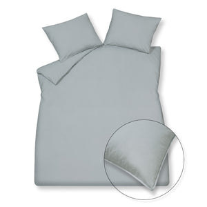 Wäsche Baumwollduvet Cover 240x220 cm Perle Blau (Baumwolle)