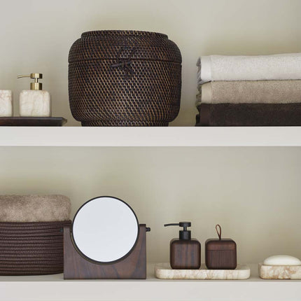 Aquanova badkameraccessoires en badtextiel - Pecan Almond Desert - www.bath-living.com