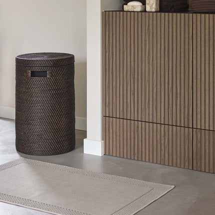 Aquanova cino wasmand - Yuna badmat - London handdoeken - www.bath-living.com