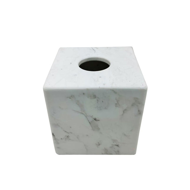 Aquanova Hammam tissuehouder vierkant - kleur White - www.bath-living.com