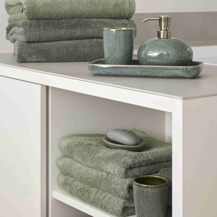 Aquanova London handdoeken Thyme & Forest - Ugo accessoires Forest - www.bath-living.com