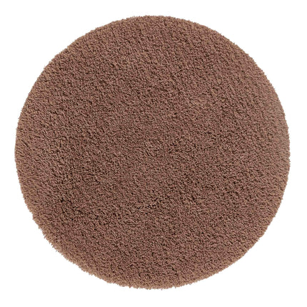 Aquanova ronde badmat Musa (MUSBMR-155) - diameter 80 cm - kleur Camel