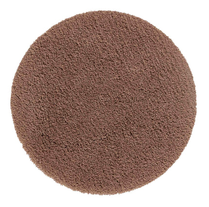 Aquanova ronde badmat Musa (MUSBMR-155) - diameter 80 cm - kleur Camel