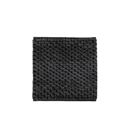 Aquanova Onyx badmat (ONYBMB-98) - kleur Dark Grey - 60x60 cm