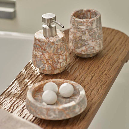 Aquanova Orion accessoires Almond - Ostra badplank - www.bath-living.com