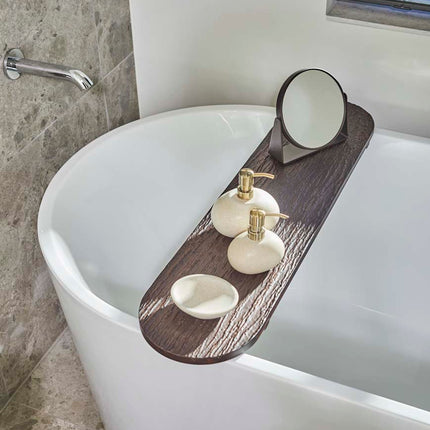Aquanova Ostra badplank - Ugo zeep accessoires - Forte make up spiegel - www.bath-living.com