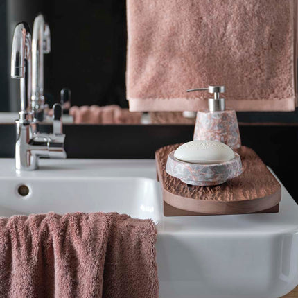 Aquanova Ostra tray - Orion accessoires - London handdoeken - www.bath-living.com