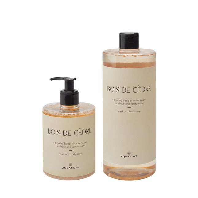 Aquanova PARIS milde zeep - set Bois de Cèdre - www.bath-living.com
