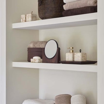Aquanova Cino en Rena manden - Blake en Ebony accessoires - London handdoeken - www.bath-living.com
