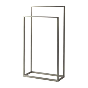 Aquanova Yure handdoekrek Gunmetal-426 (YURTLH) dubbel handdoekrek staand