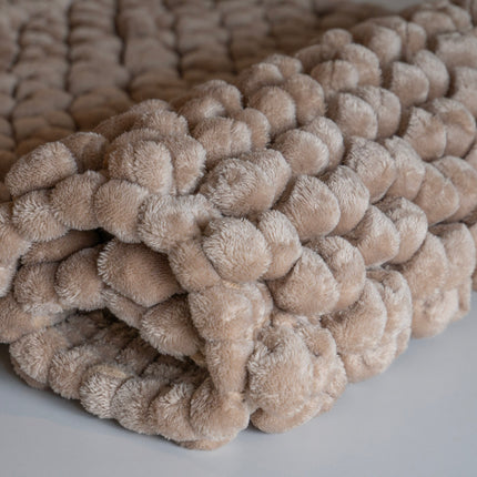 Aquanova badmat Onyx - kleur Sand, beige - www.bath-living.com