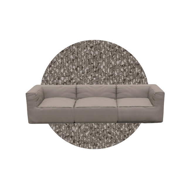Blomus Grow loungebank B - kleur Earth Boucle - www.bath-living.com