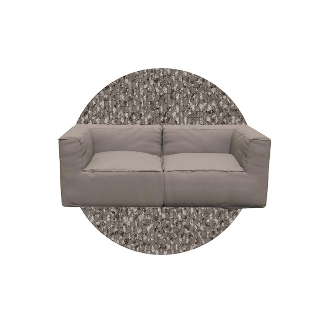Blomus Grow loungebank E - kleur Earth Boucle - www.bath-living.com