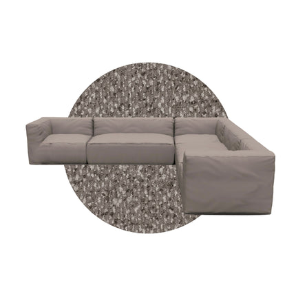 Blomus Grow loungebank F - kleur Earth Boucle - www.bath-living.com