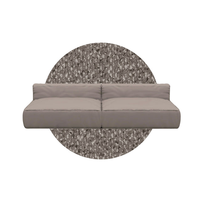 Blomus Grow loungebank G - kleur Earth Boucle - www.bath-living.com