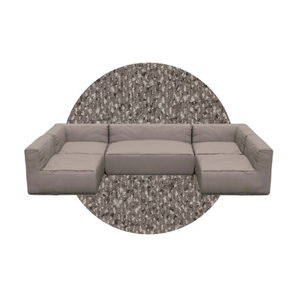 Blomus Grow loungebank I - kleur Earth Boucle - www.bath-living.com