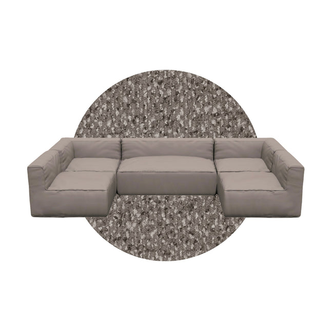 Blomus Grow loungebank I - kleur Earth Boucle - www.bath-living.com
