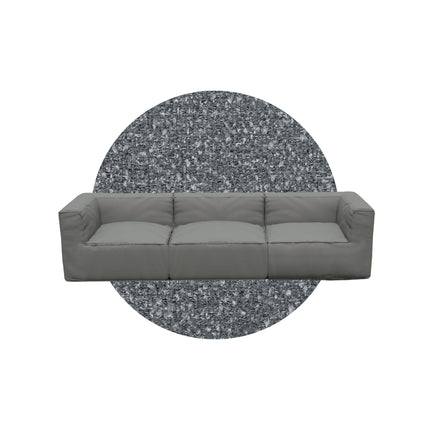 Blomus Grow loungebank B - kleur Stone Boucle - www.bath-living.com