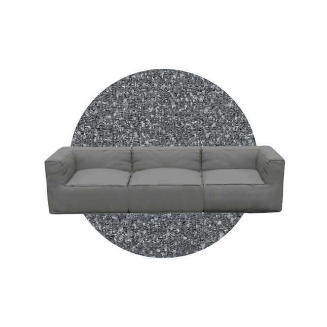 Blomus Grow loungebank B - kleur Stone Boucle - www.bath-living.com