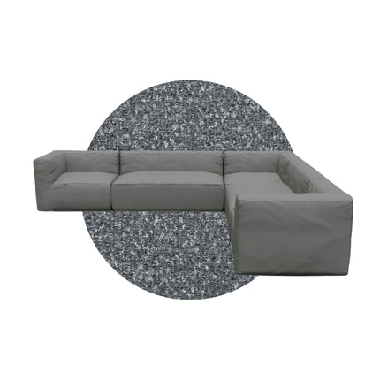 Blomus Grow loungebank F - kleur Stone Boucle - www.bath-living.com