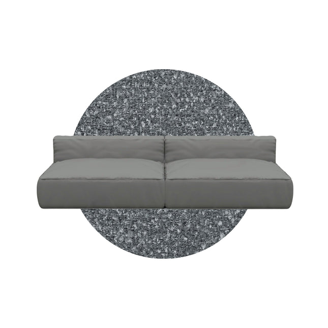 Blomus Grow loungebank G - kleur Stone Boucle - www.bath-living.com