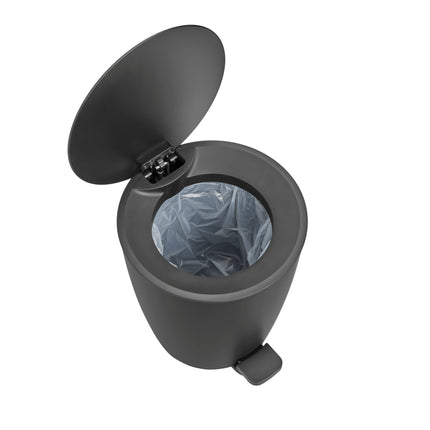 Blomus Ava pedaalemmer Black (67424) met afdekring