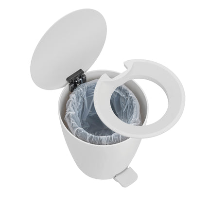 Blomus Ava pedaalemmer White (67414) nette afsluiting