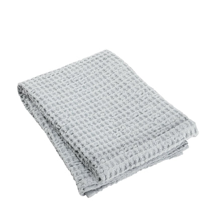 Blomus wafel badlaken 70x140 cm CARO (68998) lichtgrijs, 100% katoen