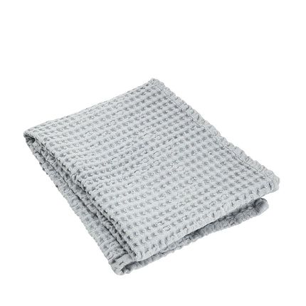 Blomus wafel handdoek 50x100 cm CARO (69003) lichtgrijs, 100% katoen