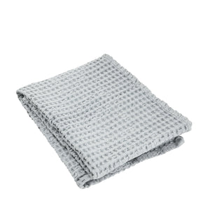 Blomus wafel handdoek 50x100 cm CARO (69003) lichtgrijs, 100% katoen