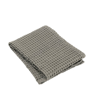 Blomus wafel handdoek 50x100 cm CARO (69002) taupe, 100% katoen