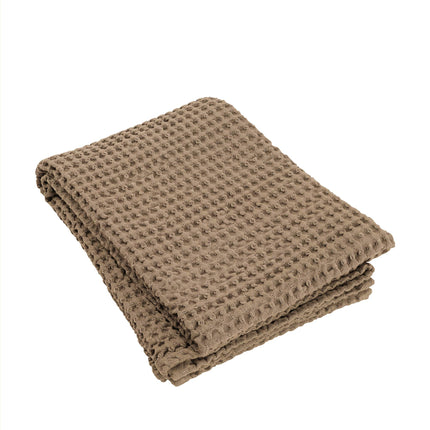 Blomus CARO wafel badlaken 70x140 cm (66388) - kleur Tan