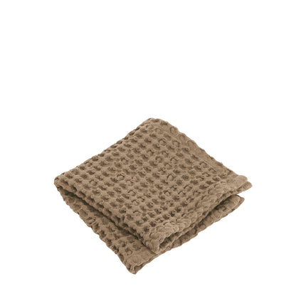 Blomus CARO gastendoek 30x30 cm (66390) - gewafeld katoen - Tan