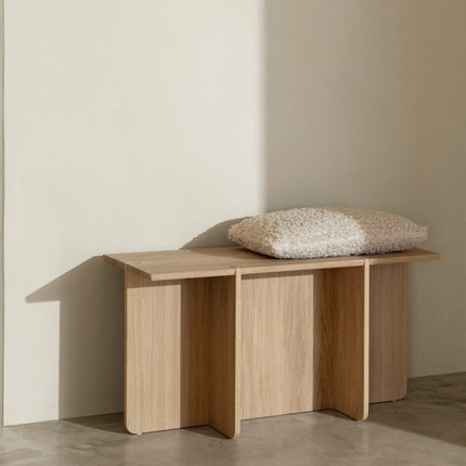 Blomus Engawa bank / bijzettafel Oak - www.bath-living.com