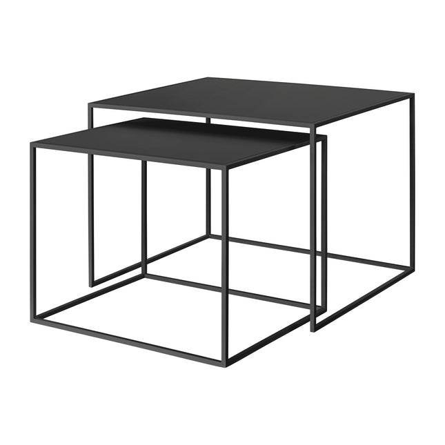 Blomus Fera set/2 bijzettafels Black large (63230)