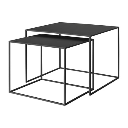 Blomus Fera set/2 bijzettafels Black large (63230)