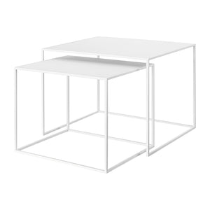 Blomus Fera set/2 bijzettafels White large (63234)