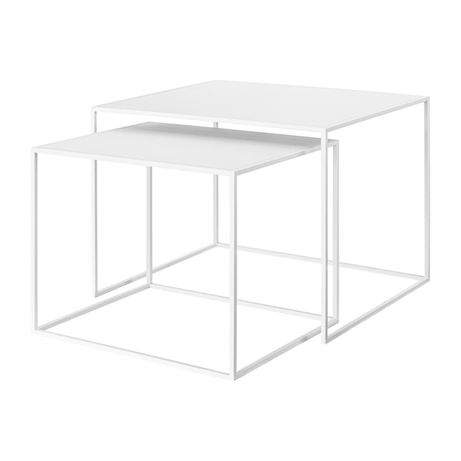 Blomus Fera set/2 bijzettafels White large (63234)