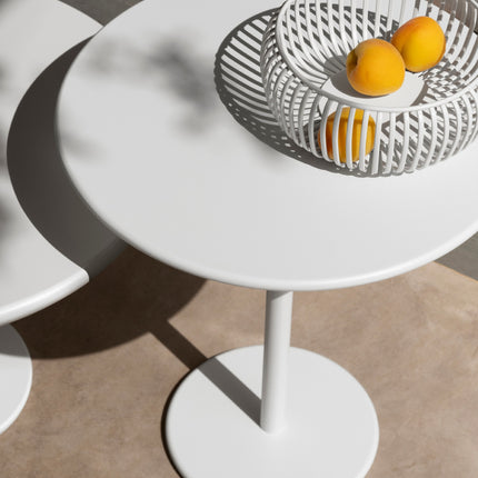 Blomus Stay bijzettafels White - Lito schaal White - www.bath-living.com