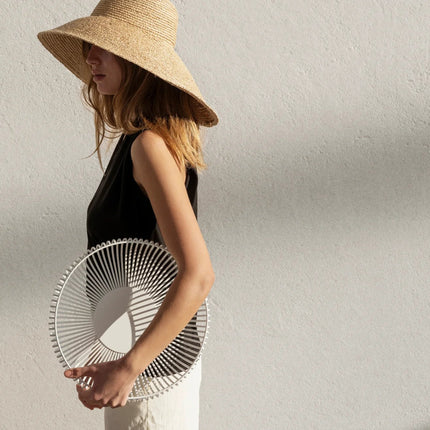 Blomus Lito schaal large - kleur White - www.bath-living.com