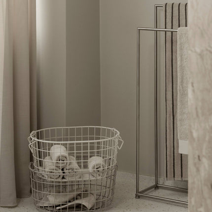 Blomus Modo handdoekrek rvs - Riva handdoek - Kago Arto - www.bath-living.com