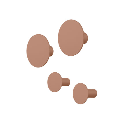 Blomus Ponto wandhaken Mocha Mousse set/4 (67396)